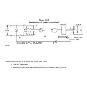 UL Leakage-current measurement circuit box (Model: SFT S2-1811)